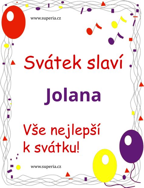 svátek jolana|Jolana